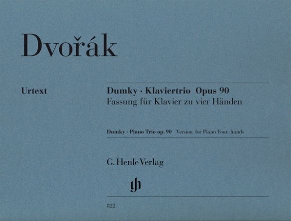 DVORAK DUMKY PIANO TRIO OP90 1PIA/4F