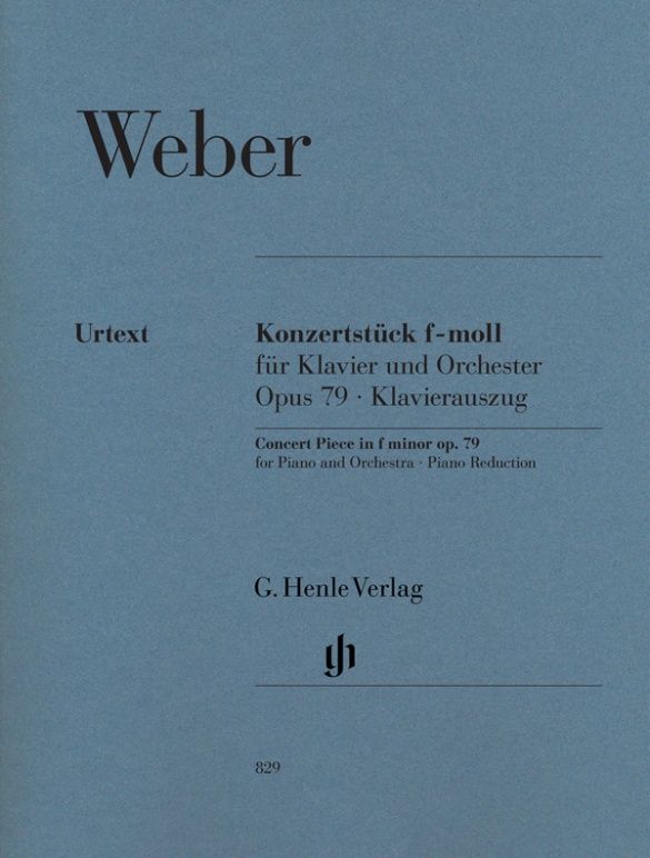 WEBER CONCERT PIECE IN F MINOR OP79 PF