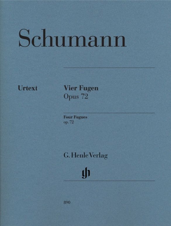 SCHUMANN FOUR FUGUES OP72 PF