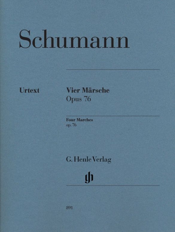 SCHUMANN FOUR MARCHES OP76 PF