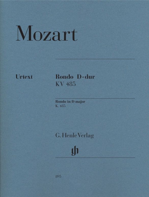 MOZART RONDO D MAJOR K485 PIA