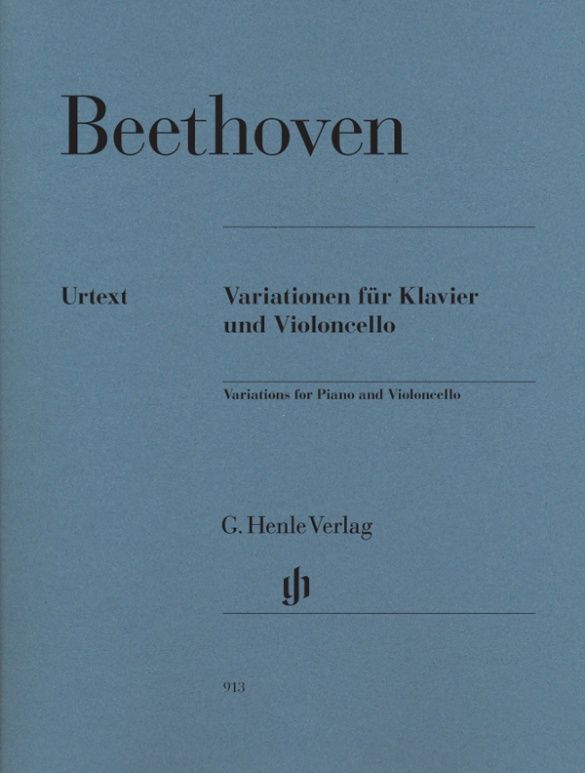 BEETHOVEN VARIATIONS FOR CELLO & PIANO