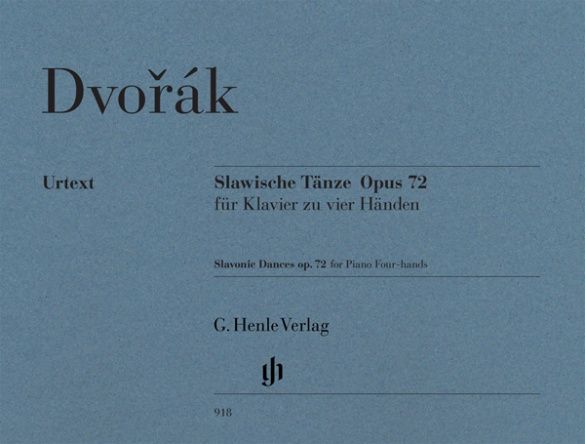 DVORAK SLAVONIE DANCES OP72 4 HANDS