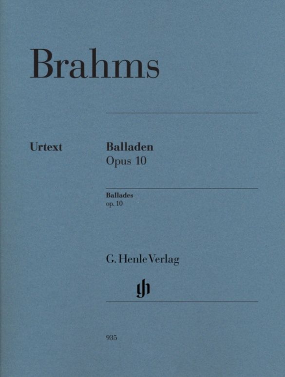 BRAHMS BALLADES OP10 PIA