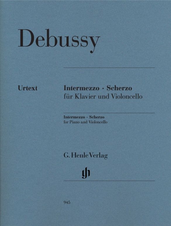 DEBUSSY INTERMEZZO SCHERZO CEL/PF