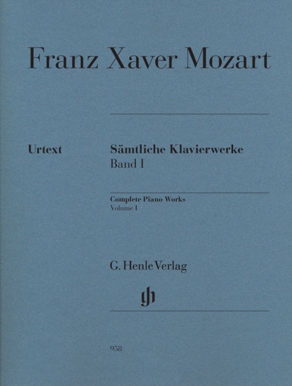 F.X. MOZART KLAVIERWERKE 1