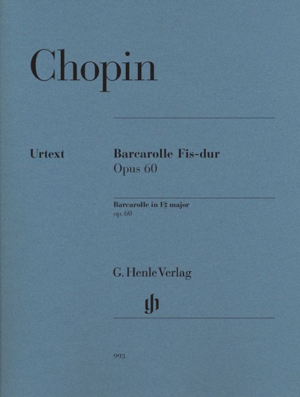 CHOPIN BARCAROLLE IN F# MAJOR OP.60