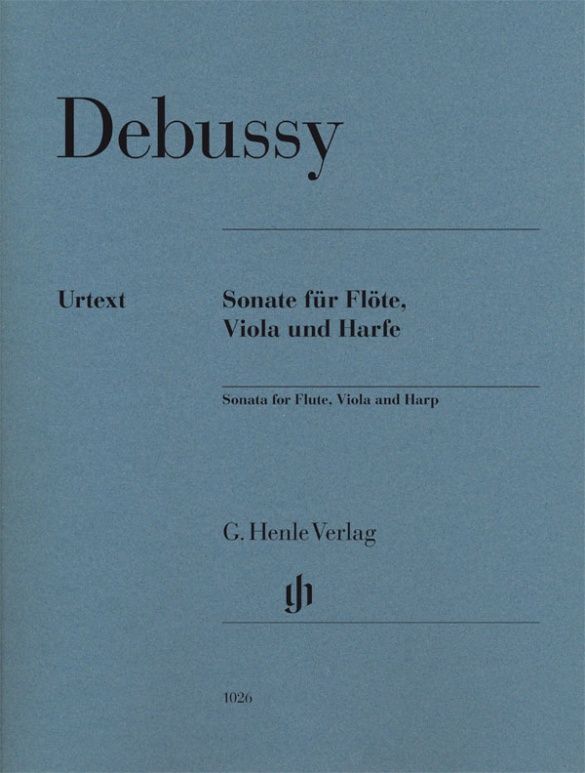 DEBUSSY SONATA FOR FLUTE, VIOLA, & HARP