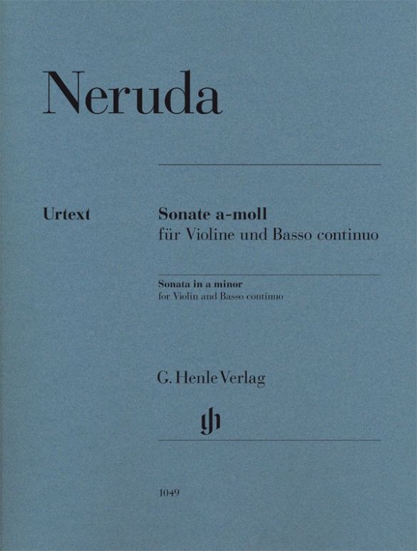 NERUDA SONATA IN A MINOR VIO&BASSO CONTINUO