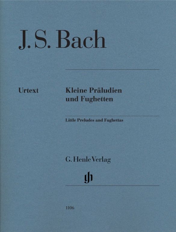 BACH LITTLE PRELUDES AND FUGHETTAS W/O FING. PNO