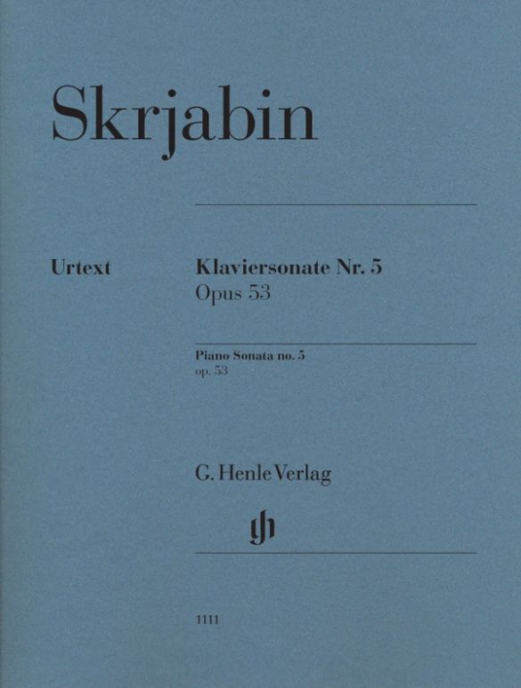 SKRJABIN PIANO SONATA NO.5 OP.53