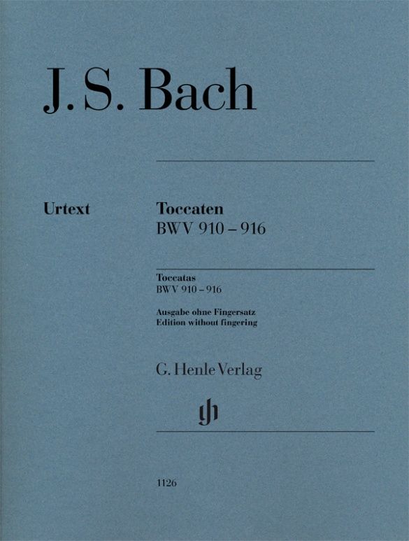 BACH TOCCATAS BWV910-916 W/O FING. PNO