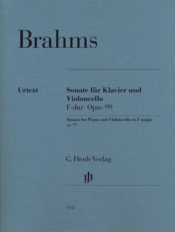 BRAHMS SONATA F MAJ CEL&PIA