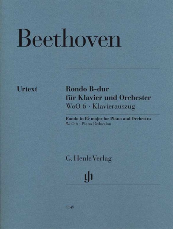 BEETHOVEN RONDO IN Bb MAJ WoO 6 PIA & ORCH