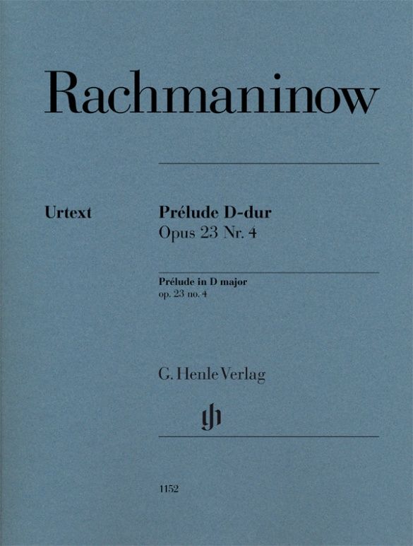 RACHMANINOW PRELUDE D MAJ OP.23 NO.4