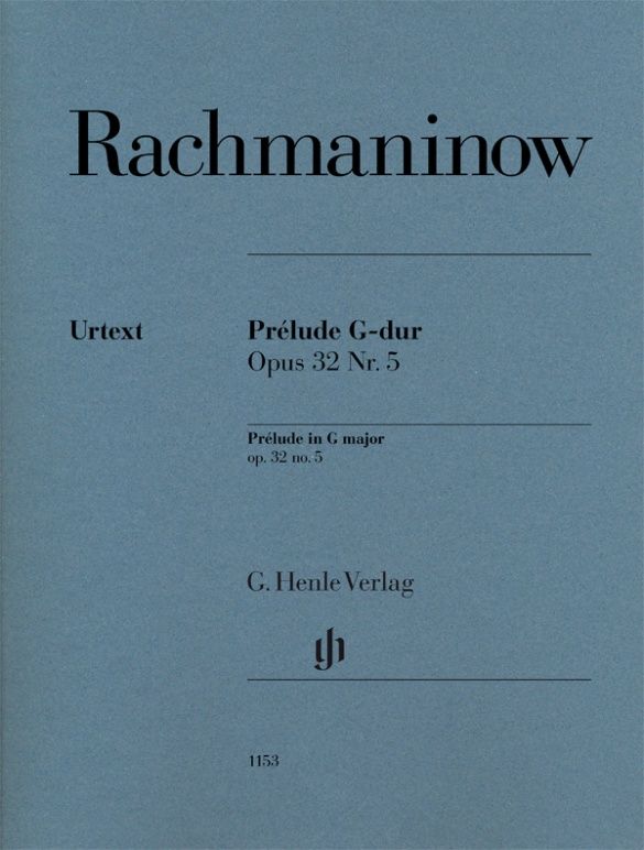RACHMANINOW PRELUDE G MAJ OP.32 NO.5