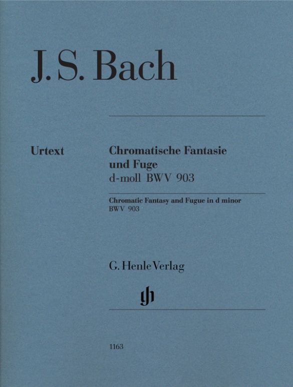 BACH CHROMATIC FANTASY & FUGUE D MINOR W/O FINGER