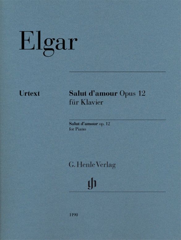 ELGAR SALUT D'AMOUR OP12 FOR PIANO