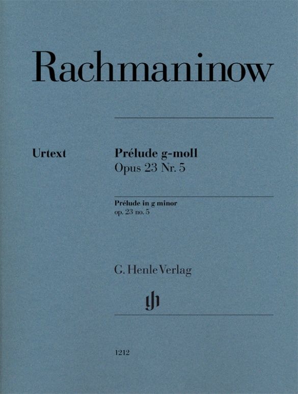 RACHMANINOFF PRELUDE G MINOR OP23, 5