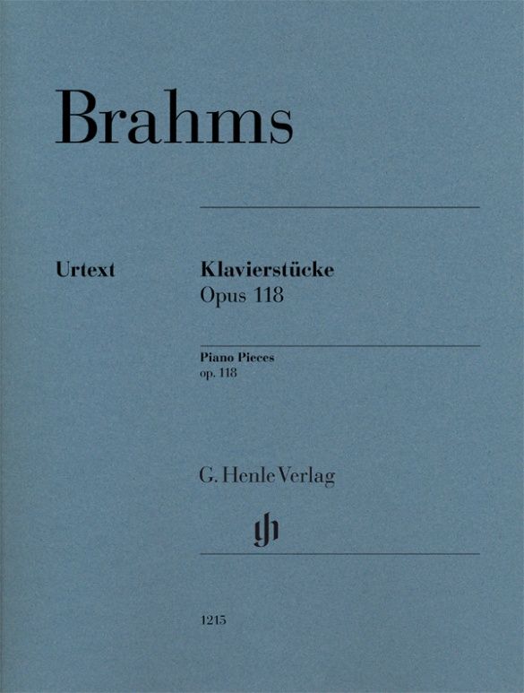 BRAHMS PIANO PIECES OP118