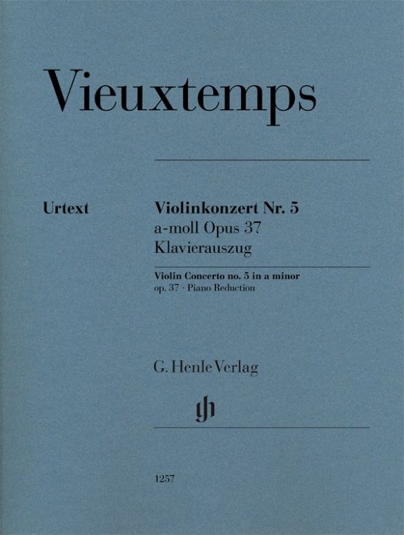 VIEUXTEMPS VIOLIN CONCERTO #5 IN A MINOR OP37