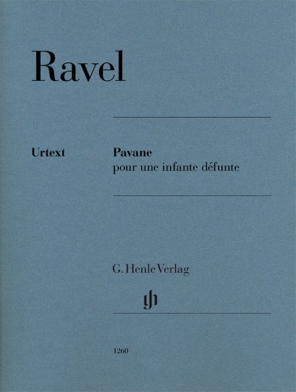 RAVEL PAVANE POUR UNE INFANTE DEFUNTE FOR PIANO