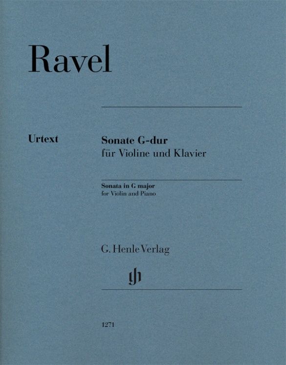 RAVEL SONATA IN G MAJ VIO/PIA