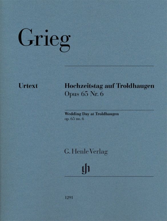 GRIEG WEDDING DAY AT TROLDHAUGEN OP65, 6