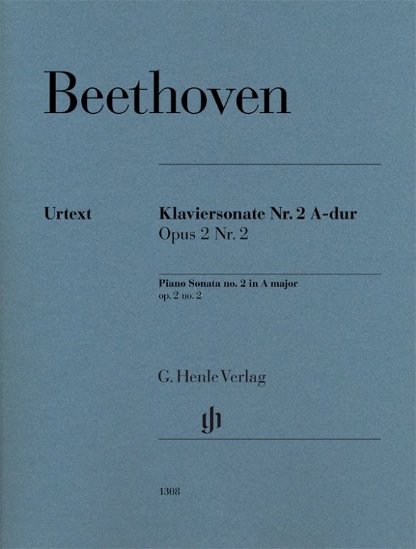 BEETHOVEN PIA SONATA NO.2 IN A MAJ OP.2 N.2