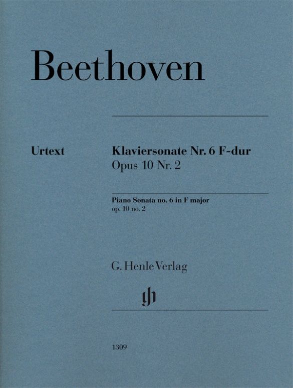 BEETHOVEN PIANO SONATA NO.6 F MAJOR OP.10 NO..2