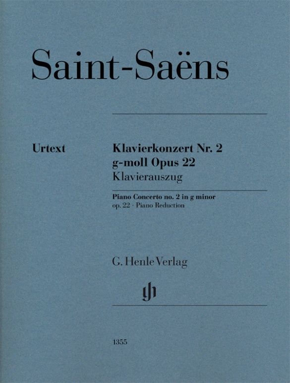 SAINT SAENS PIANO CONCERTO #2 IN G MINOR OP22