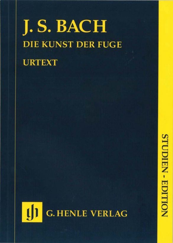 BACH THE ART OF FUGUE BWV1080 STUDY SCORE