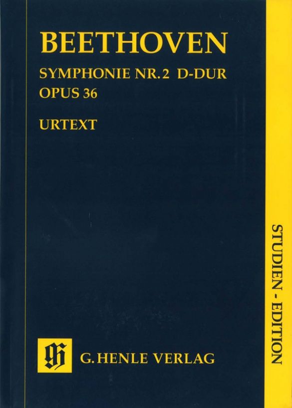 BEETHOVEN SYMP #2 SE STUDY SCORE