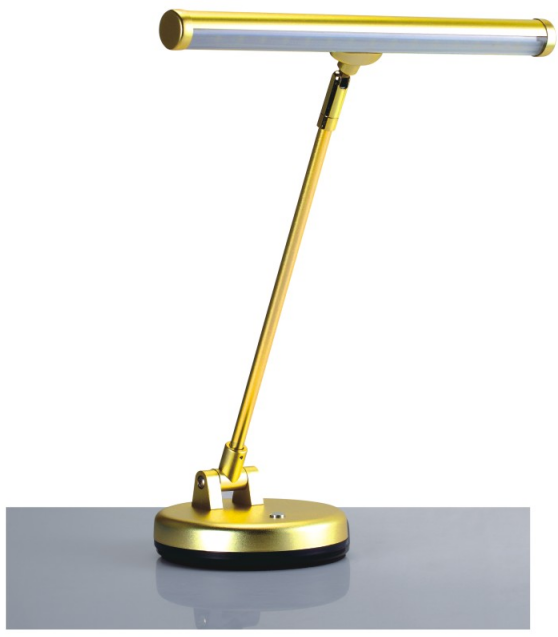 Gold on sale piano lamp