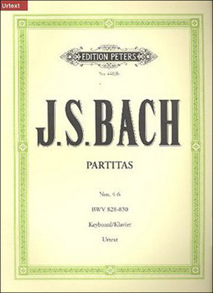 BACH PARTITEN 4 TO 6