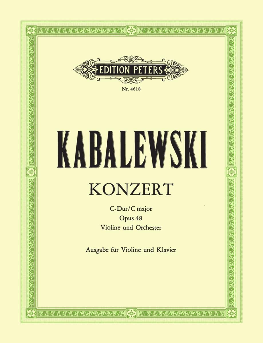 KABALEVSKY VIO CONC C MAJ OP48