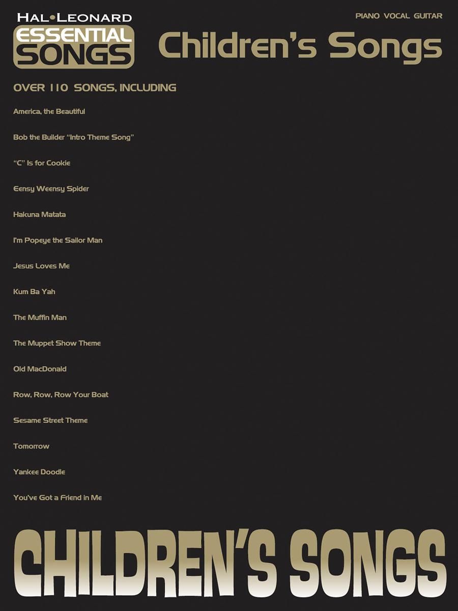 ESSENTIAL CHILDREN'S SONGS P/V/G