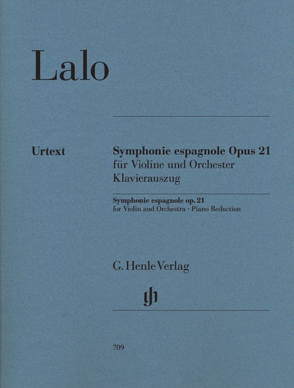LALO SYMPHONY ESPAGNOLE D MINOR OP21 VIO