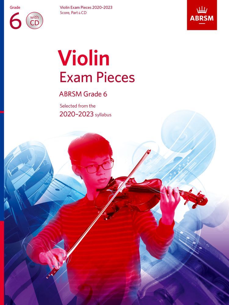 VIOLIN EXAM PIECES 2020-2023 GRADE 6 W/CD
