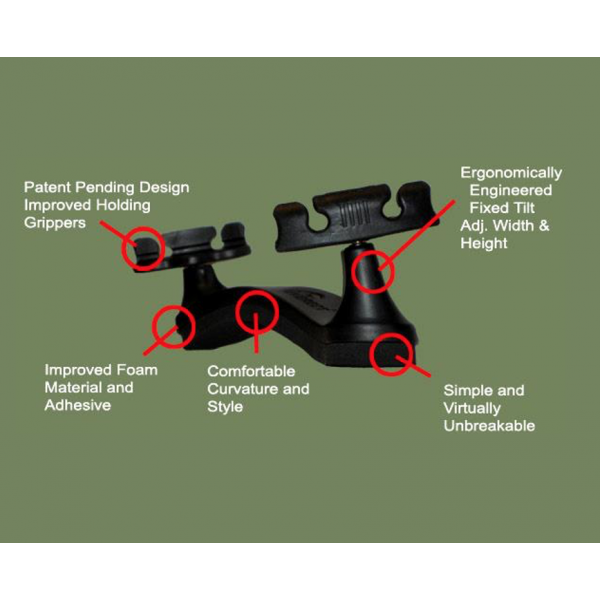 EVEREST SHOULDER REST EZ4A (4/4-3/4)
