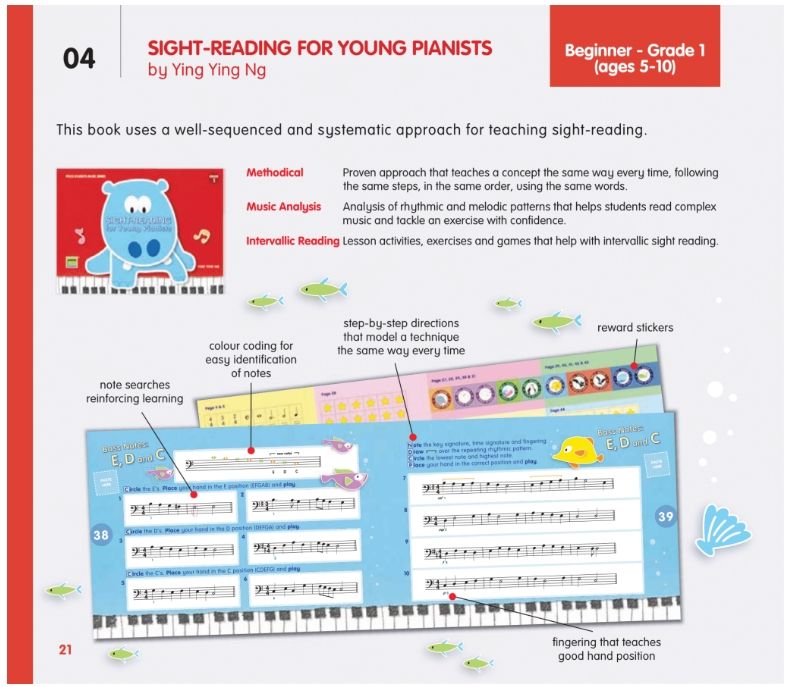SIGHT READING FOR YOUNG PIANISTS GRADE 1