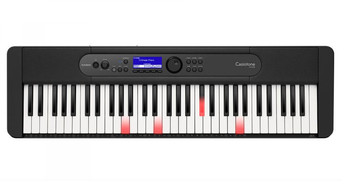 CASIOTONE LK-S450 KEYBOARD BLACK