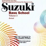 **CD SUZUKI BASS SCHOOL VOL3