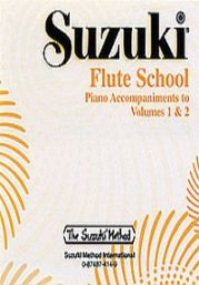 **CD SUZUKI FLUTE SCHOOL PIA ACC VOL1&2 REVISED
