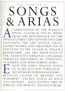 LIBRARY*OF SONGS & ARIAS