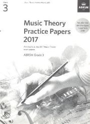 2017 MUSIC THEORY PAST PAPERS GRADE 3