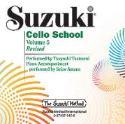 **CD SUZUKI CELLO SCHOOL VOL5