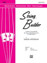 STRING BUILDER BOOK 3 FOR VIOLIN