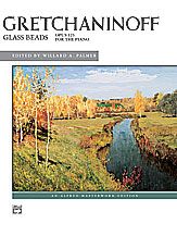 GRETCHANINOFF GLASS BEADS OP123
