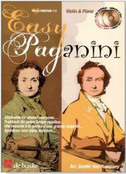 EASY PAGANINI VIOLIN W/CD